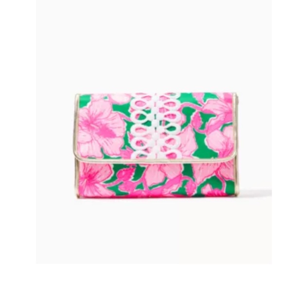Clutch - New - Oversized Clutch - Kelly Green - Lilly Pulitzer LPBOX4